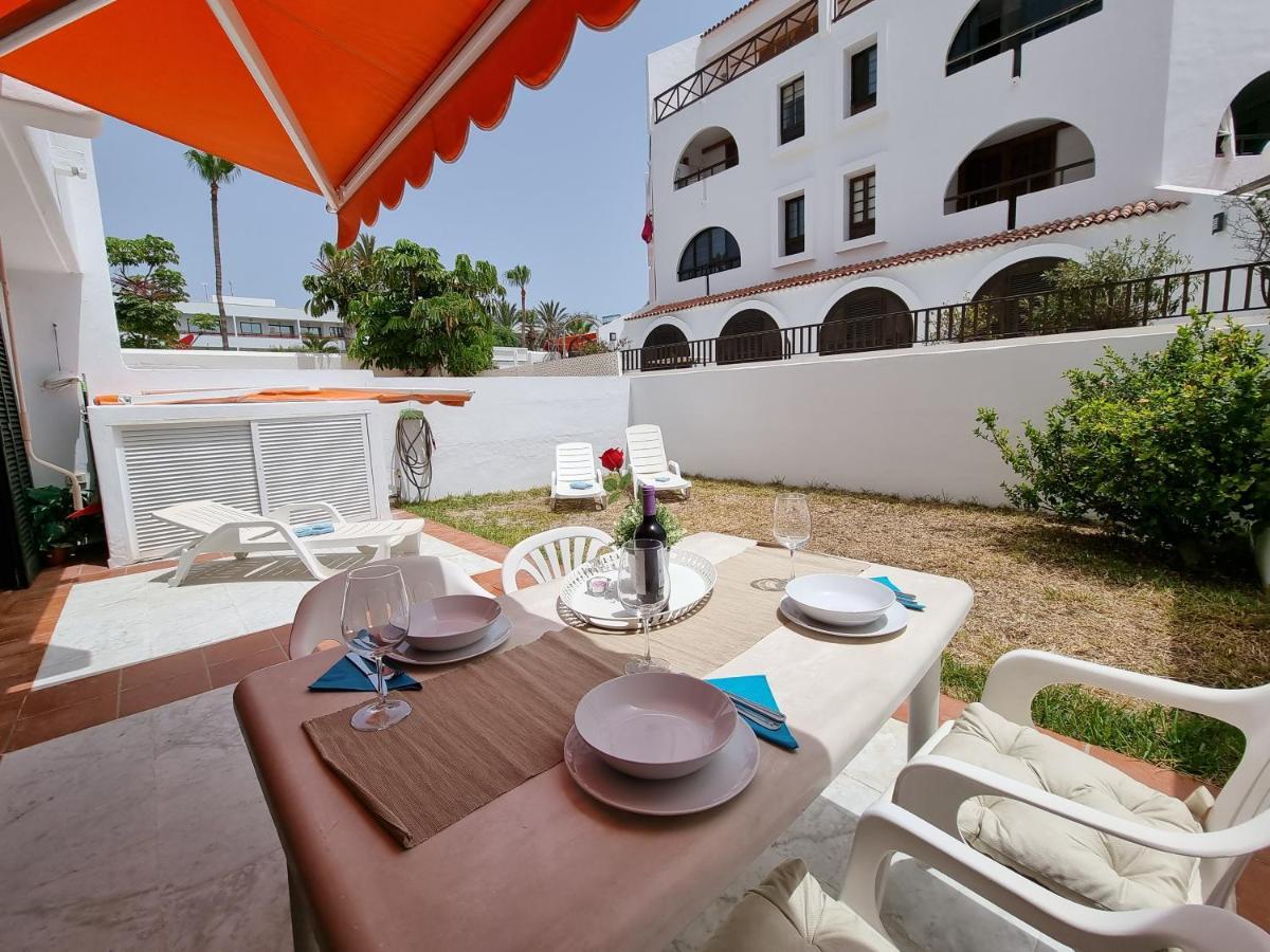 Casa Teide, Ground Floor Apartment Parque Santiago 1, Heated Pool, 100 M To Sea And Beach, Wifi Playa de las Americas  Exterior foto